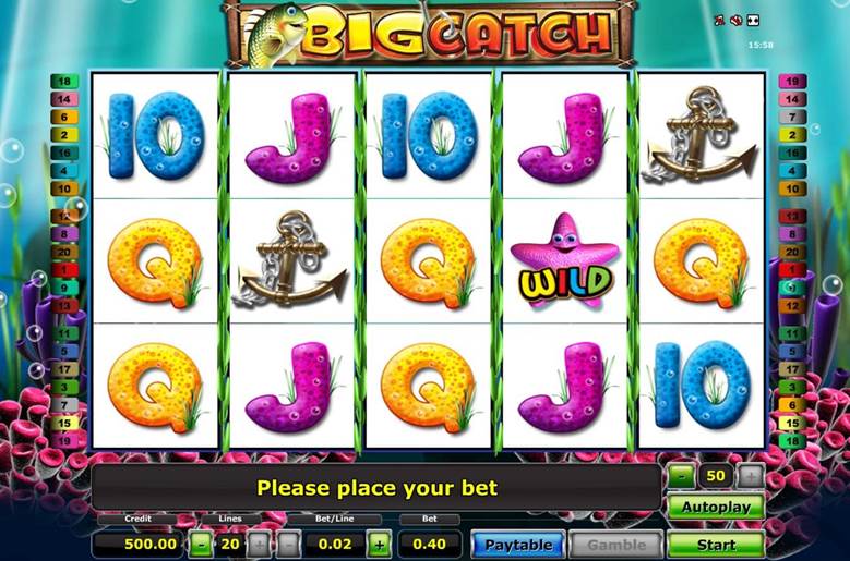 Big Catch สล็อตออนไลน์ – เล่นง่ายๆ ให้กลายเป็นผู้ชนะโบนัส