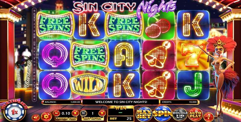 รีวิวเกม Sin City Nights Slot Machine 2021